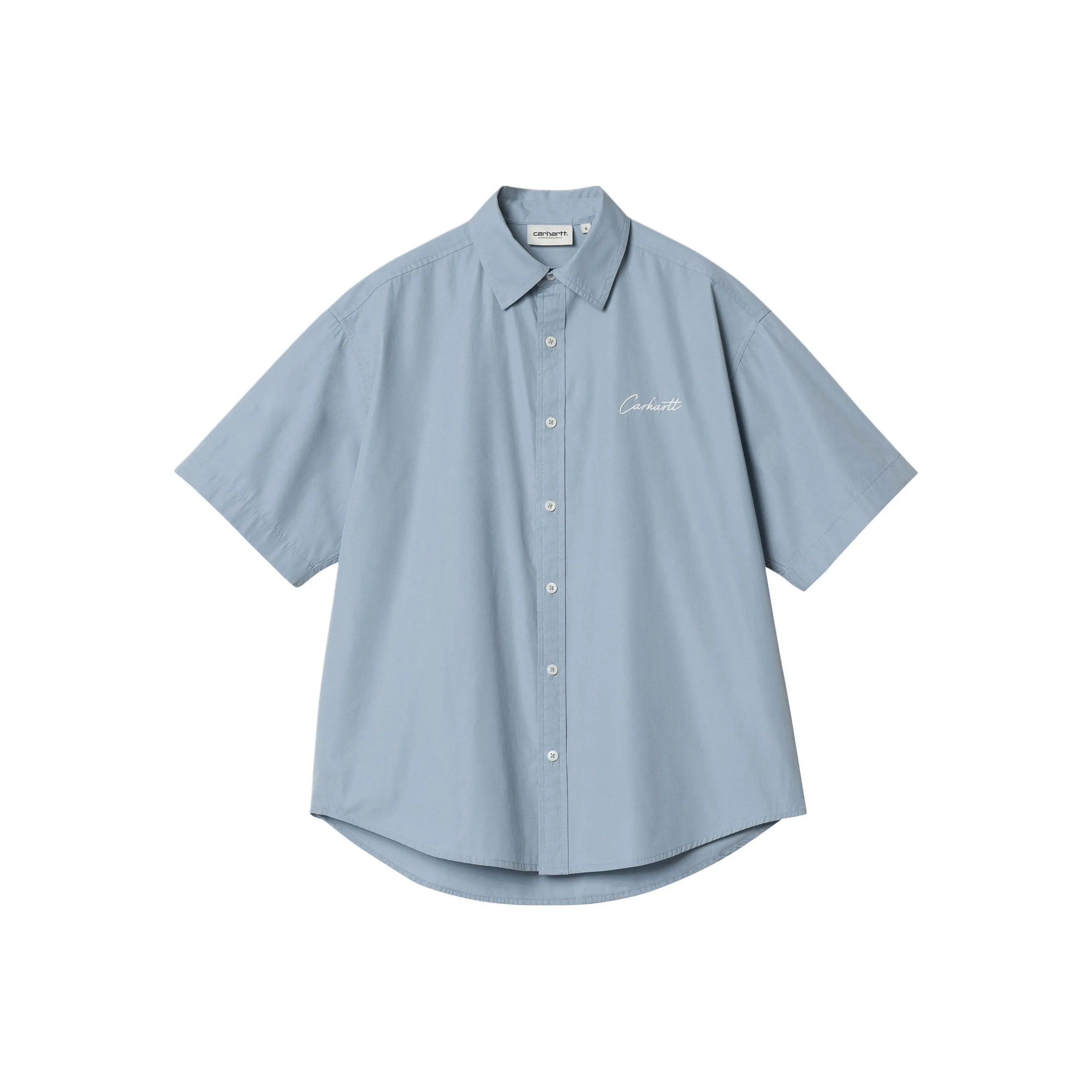 Carhartt WIP SS24 W' S S Jaxon Рубашка Женская Матовая Синяя