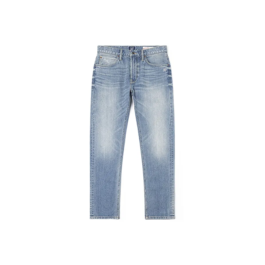 Lee совместный бренд модель Джинсы Мужские Винтажный Светло-Синий