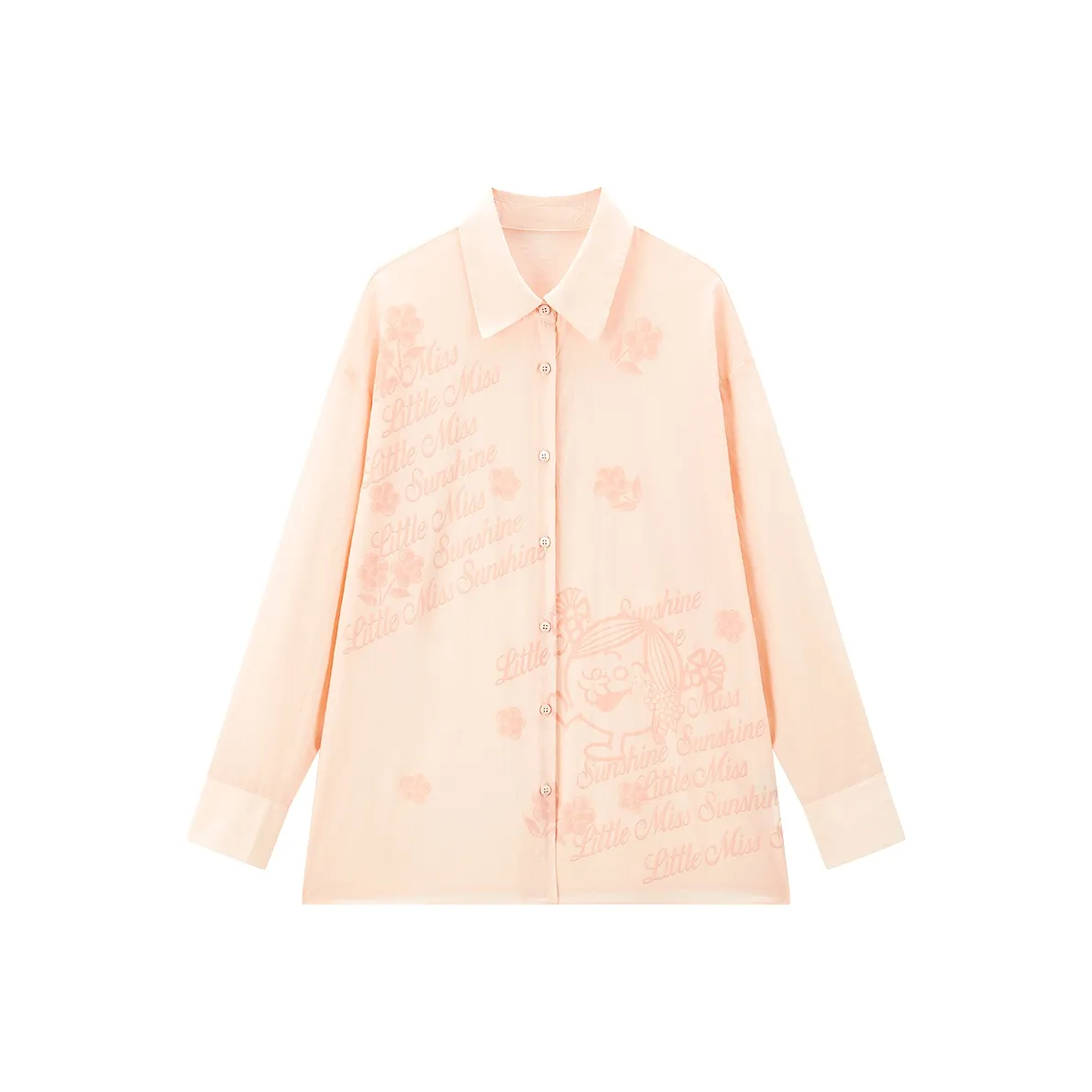 LEDIN x QIXIANSHENGMIAOXIAOJIE,LIANMINGKUAN Shirt Women's Salt Pink