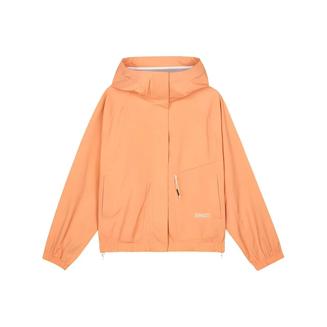 Skechers Куртки и Пальто Женские Кораллово-Оранжевый