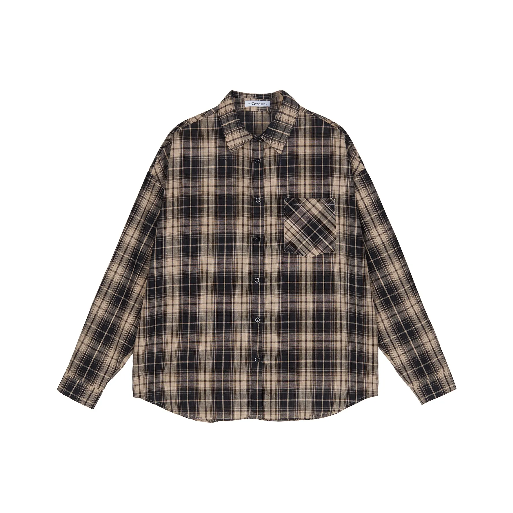 ZUOBEIKA Коричневые Женские Рубашки