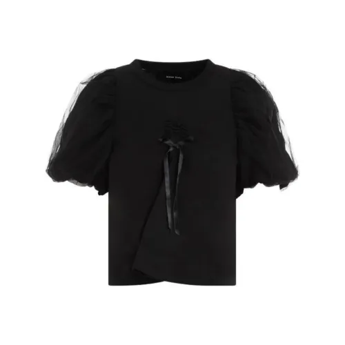 SIMONE ROCHA Черные Женские Т-рубашки