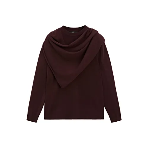Massimo Dutti Красный Женский Трикотаж
