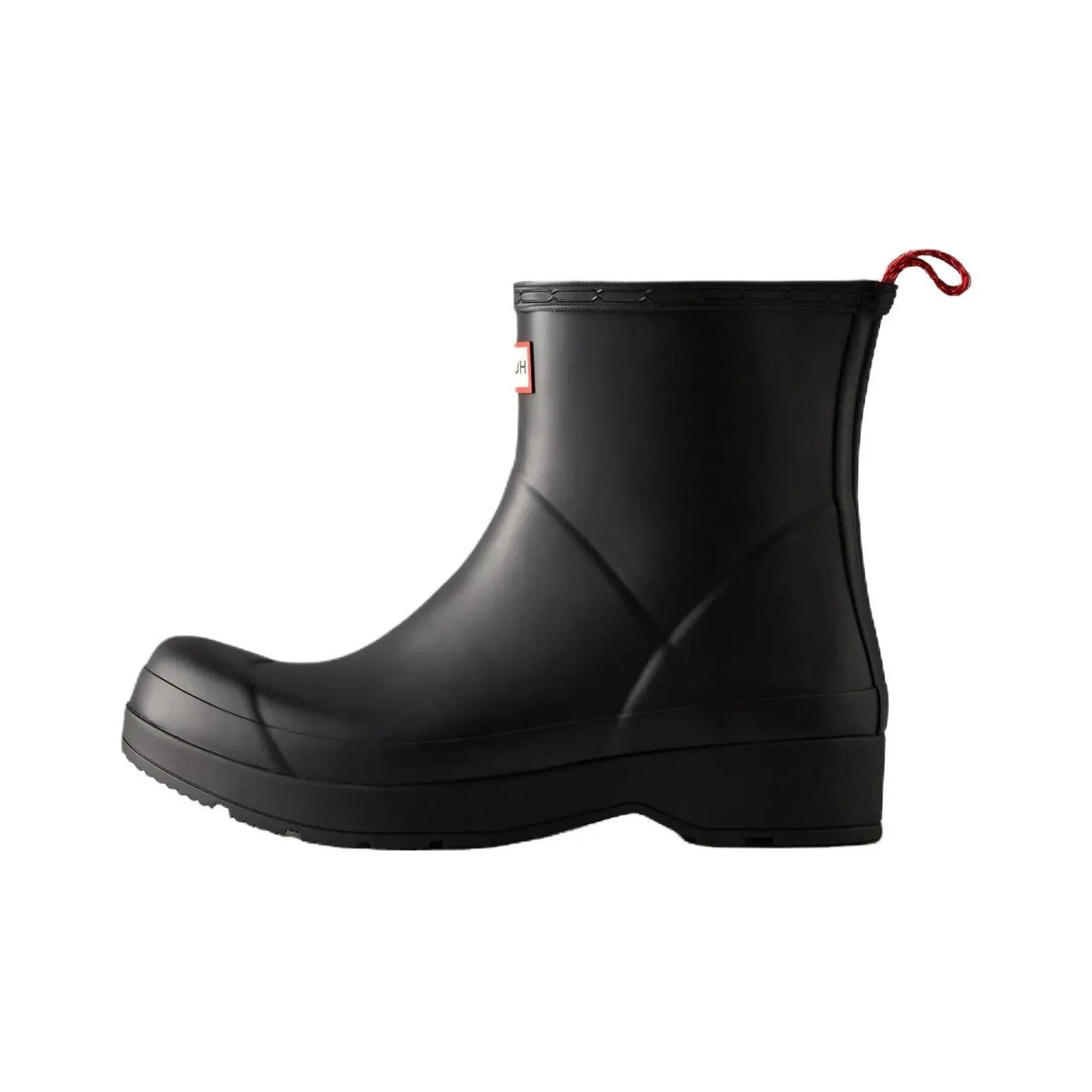 HUNTER Play Ankle Boots Men Black