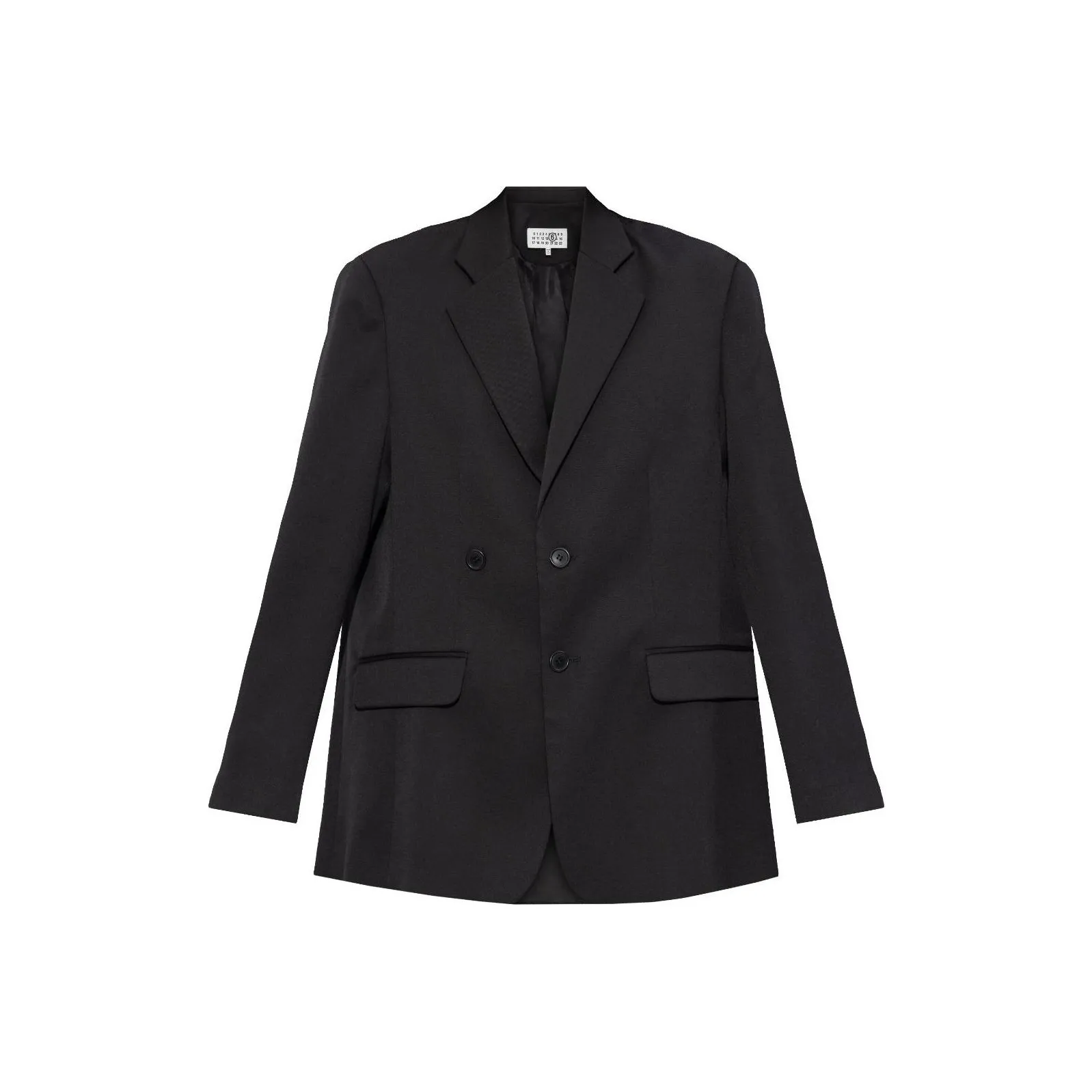 MM6 Maison Margiela Double Breasted Tailored Blazer