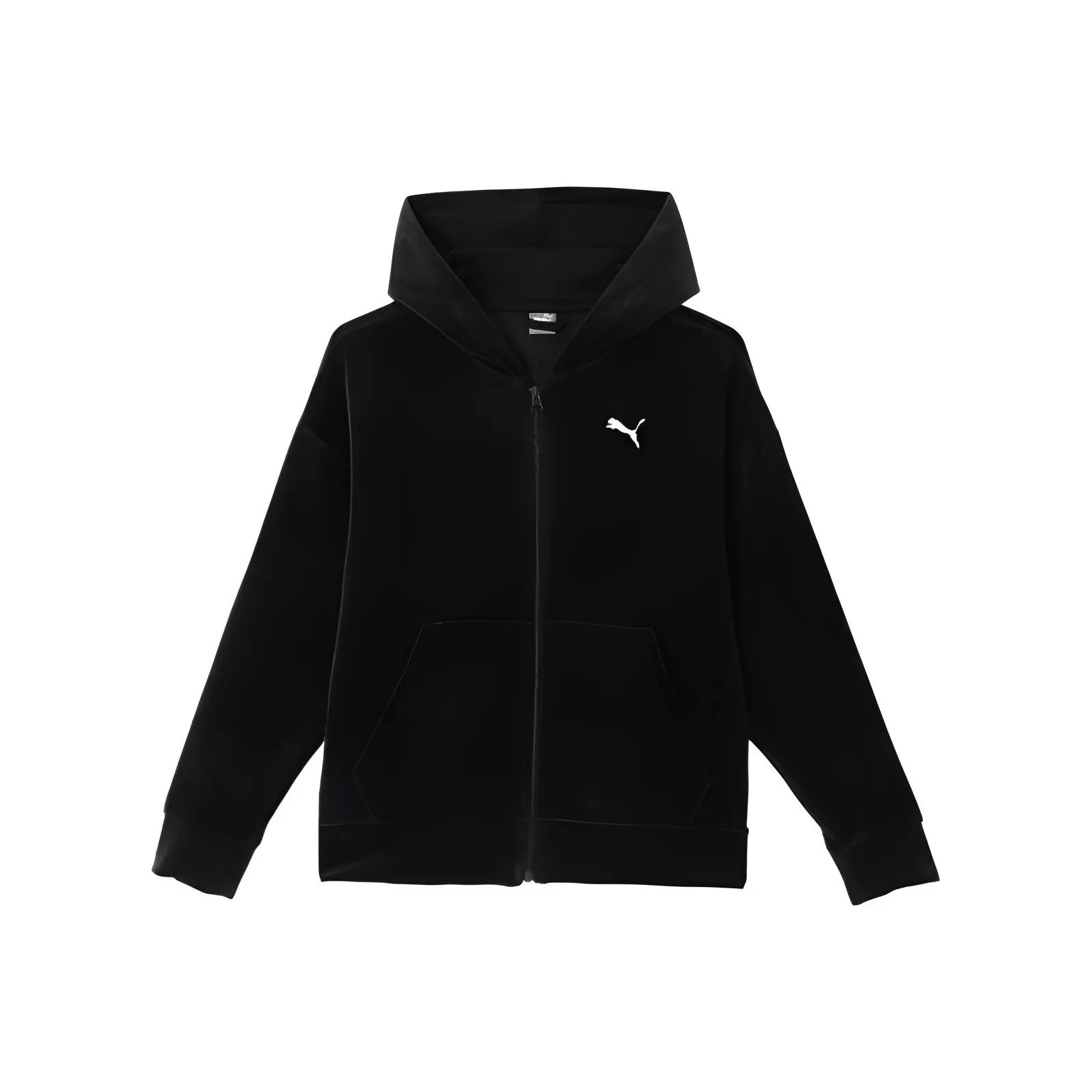 PUMA Hoodie VELOUR FULL ZIP Jackets Coats Women's Black