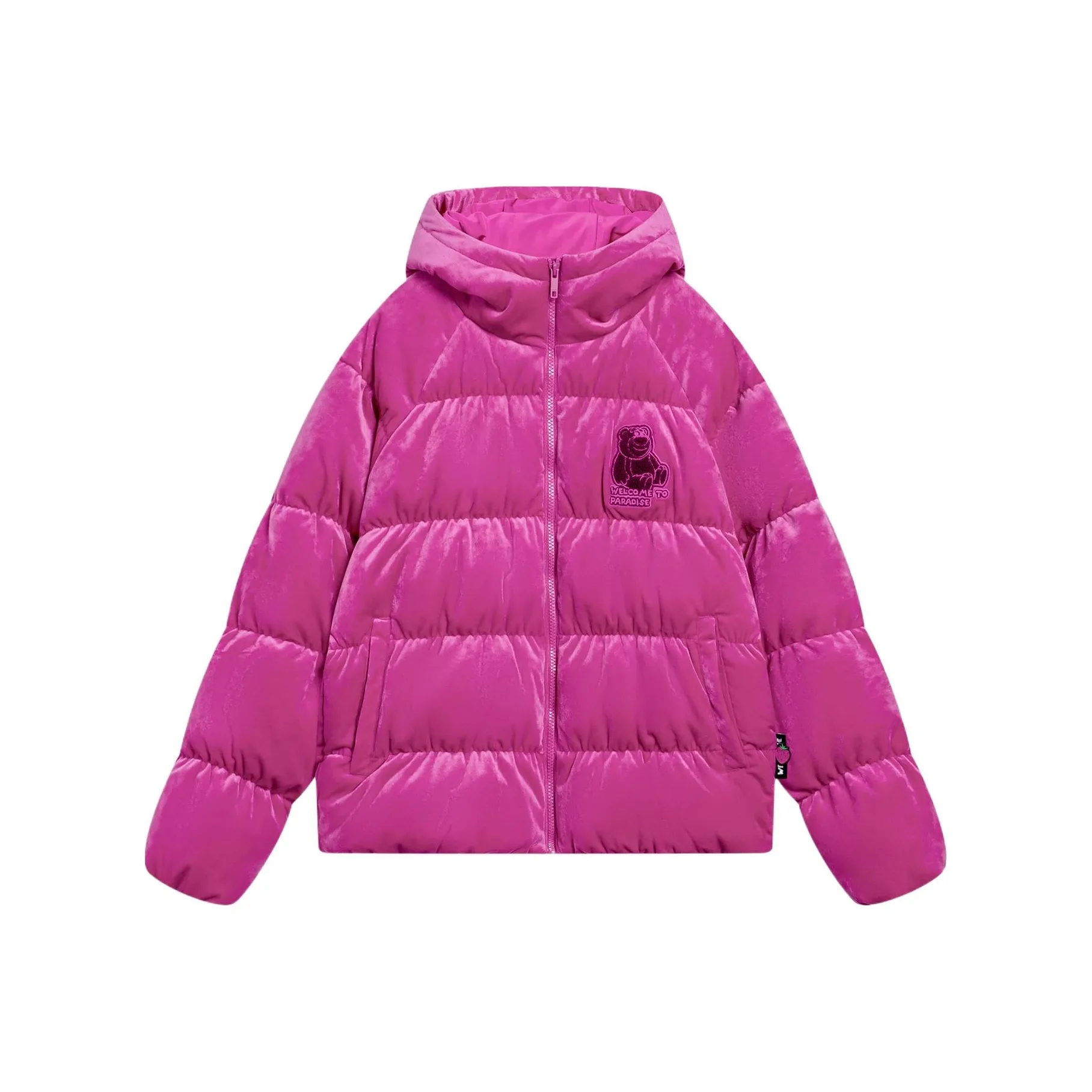LINING Дисней Розово-фиолетовый Женские Пуховики