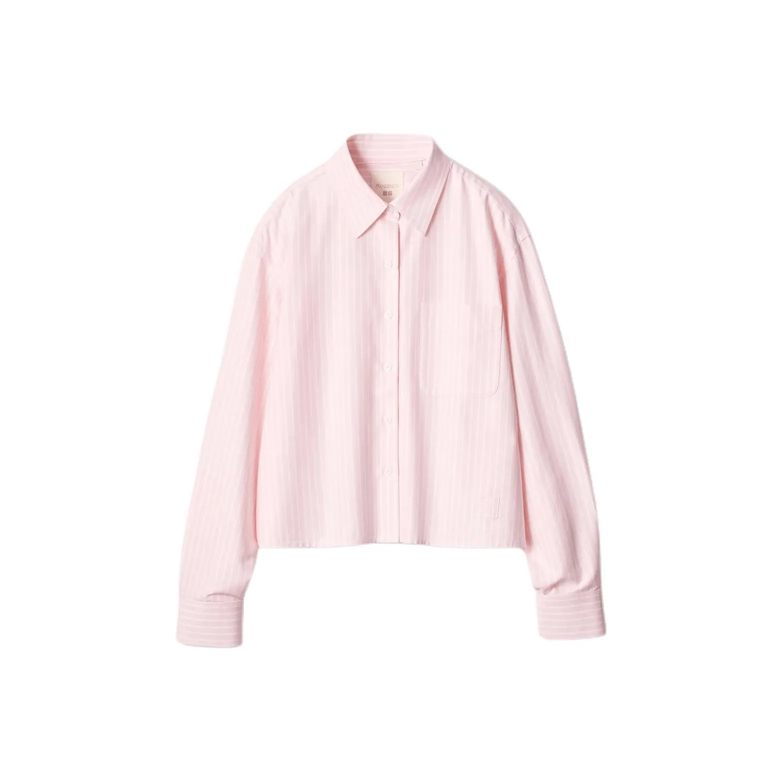 UNIQLO x JW Anderson SS25 Рубашка Женская Розовая