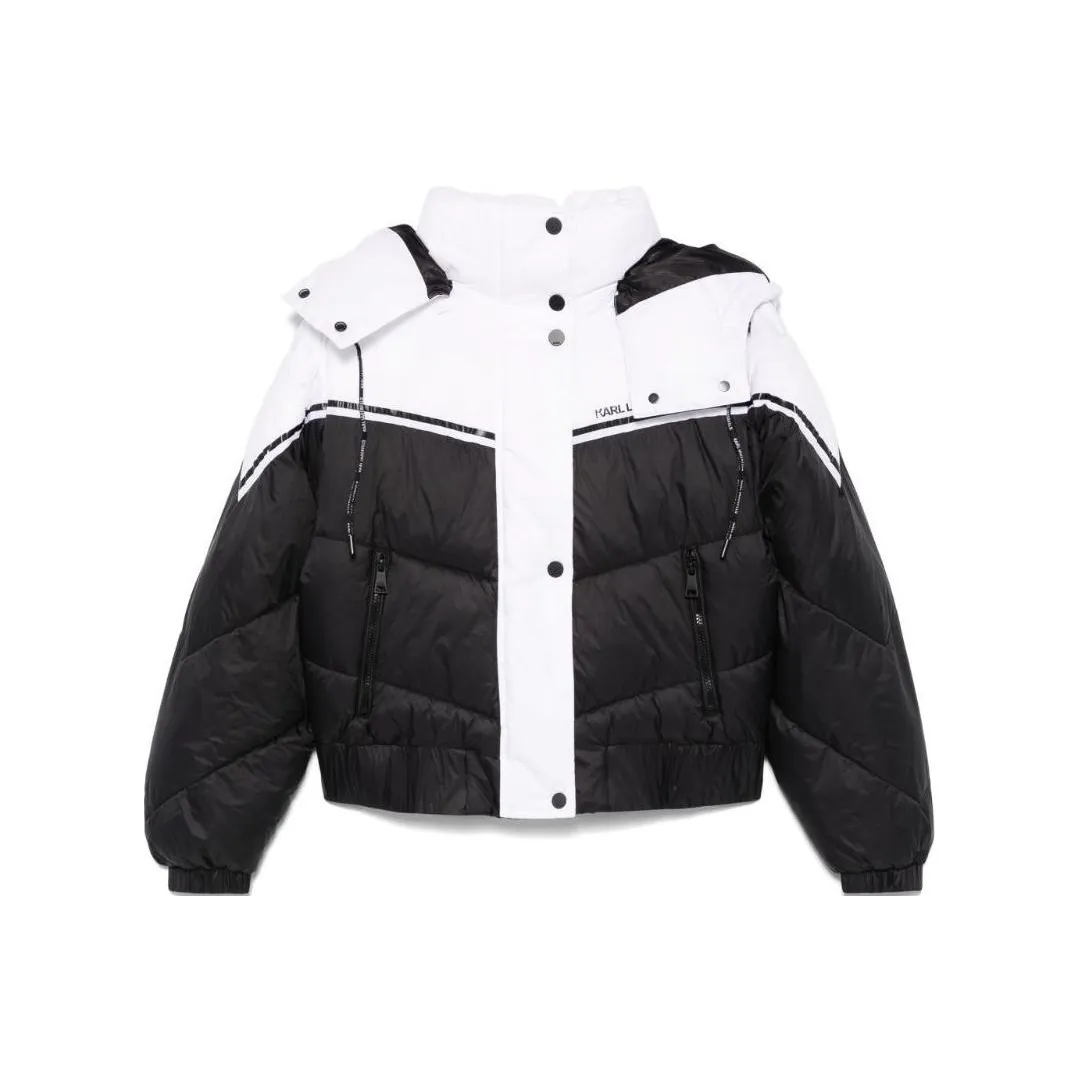 KARL LAGERFELD Куртки и Пальто Женские Черный Белый