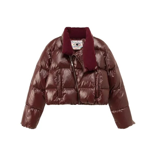 CHUU Пуховик Женский Бордовый