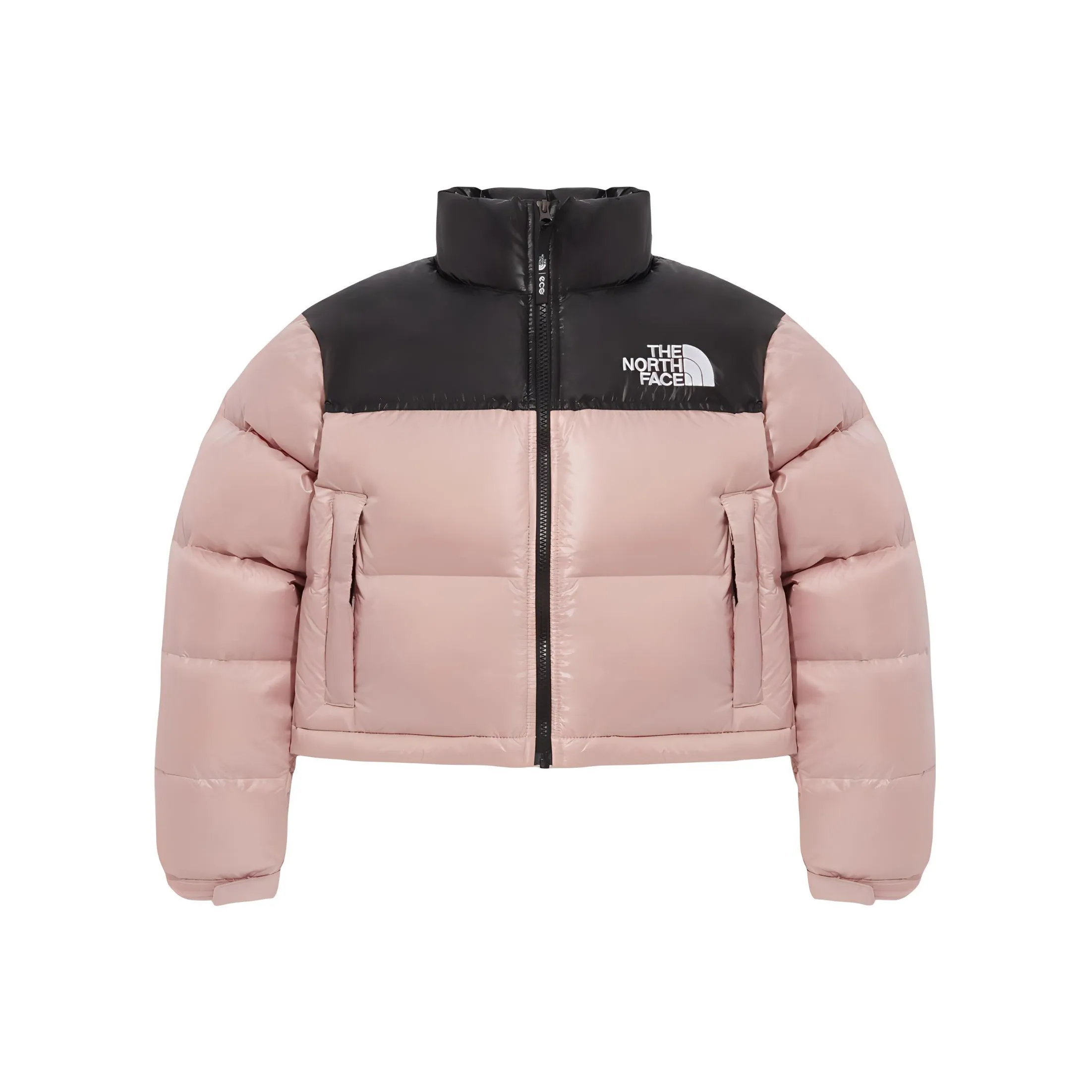 THE NORTH FACE Women's Nuptse Short Jacket Pastel Pink