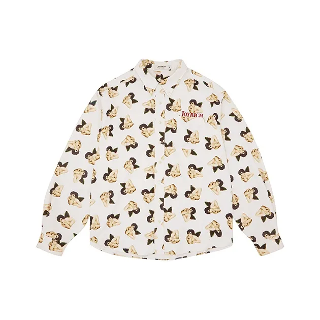 JOYRICH Рубашка Женская Натуральный Белый