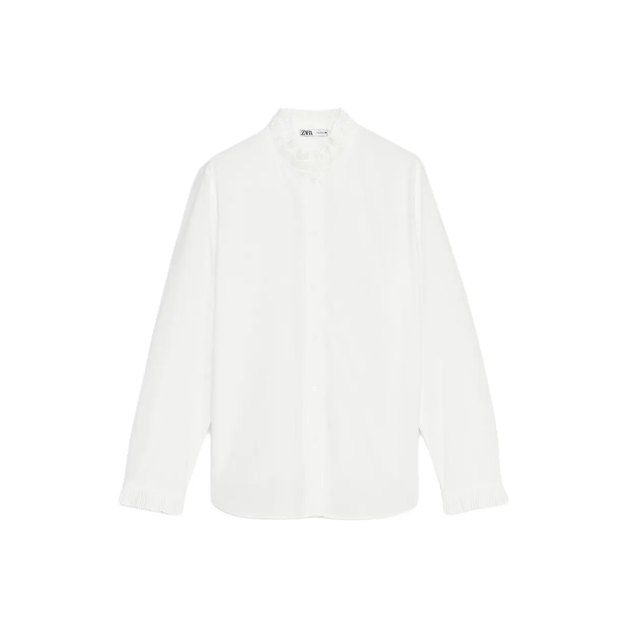 ZARA ZW Series Рубашка Женская Белая