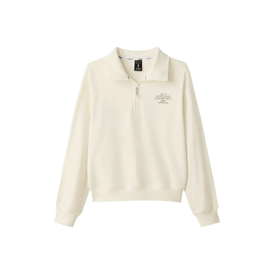 Skechers Mountain And Wild Outdoor Series Sweatshirt Women's Egg White
