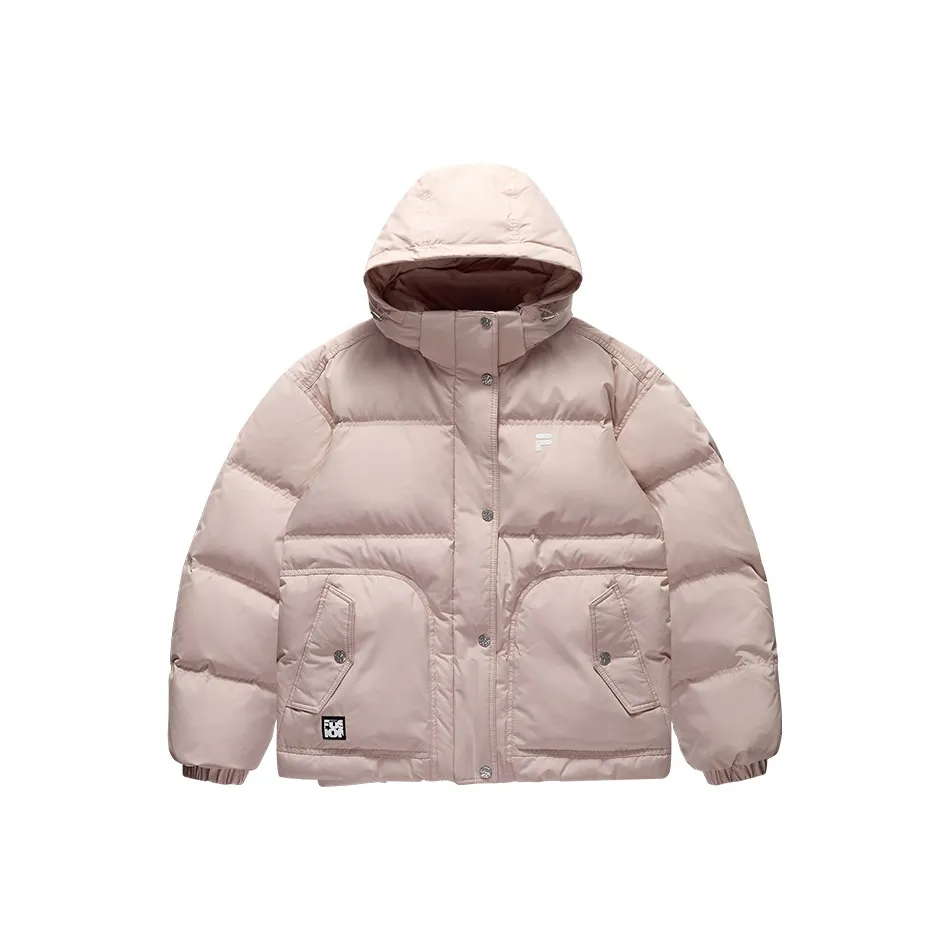 FILA FUSION Пуховик Женский Розовый Smoke