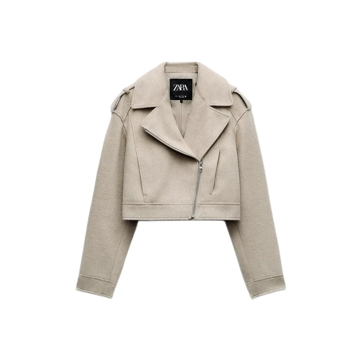 ZARA Jackets Coats Women's Light Brown Yellow