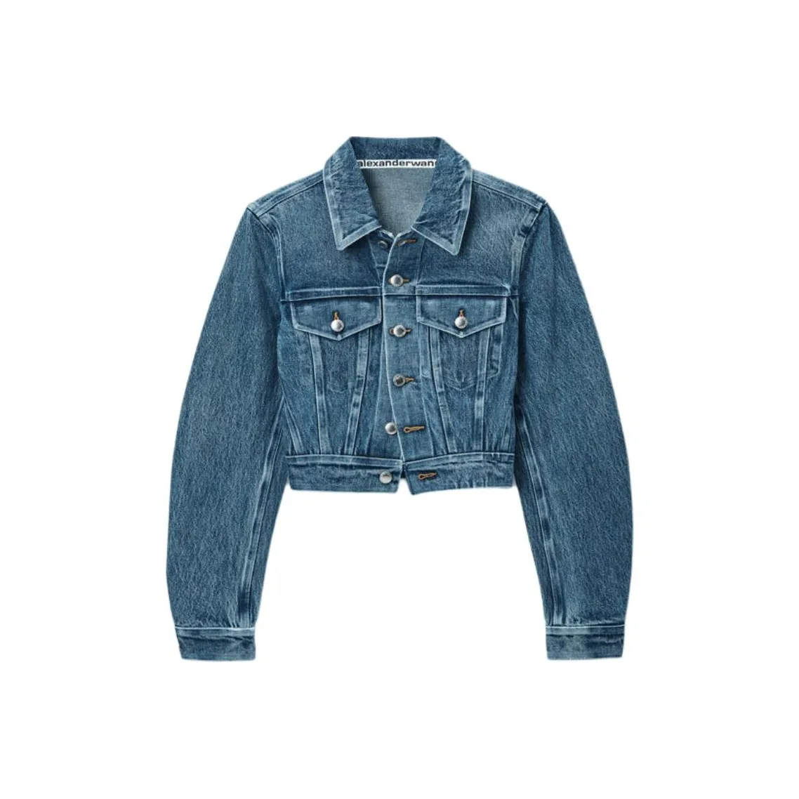 Alexander Wang FW24 Куртки и Пальто Женские Индиго