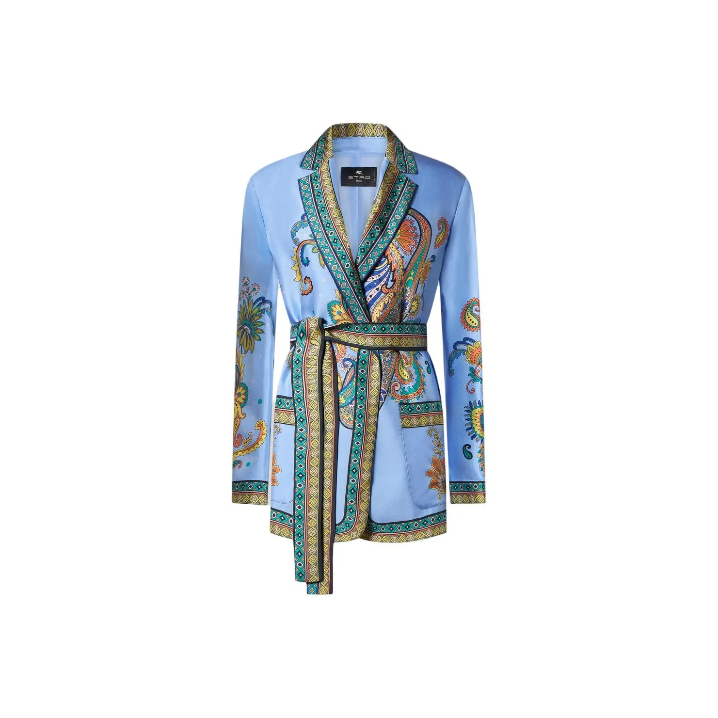 ETRO Twill Wraparound Jacket