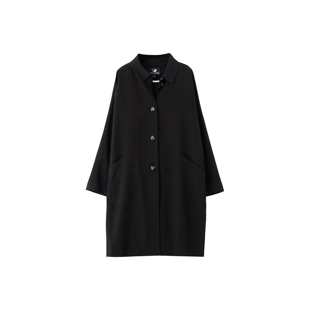 SOON FLOWER Shirt Women's Black