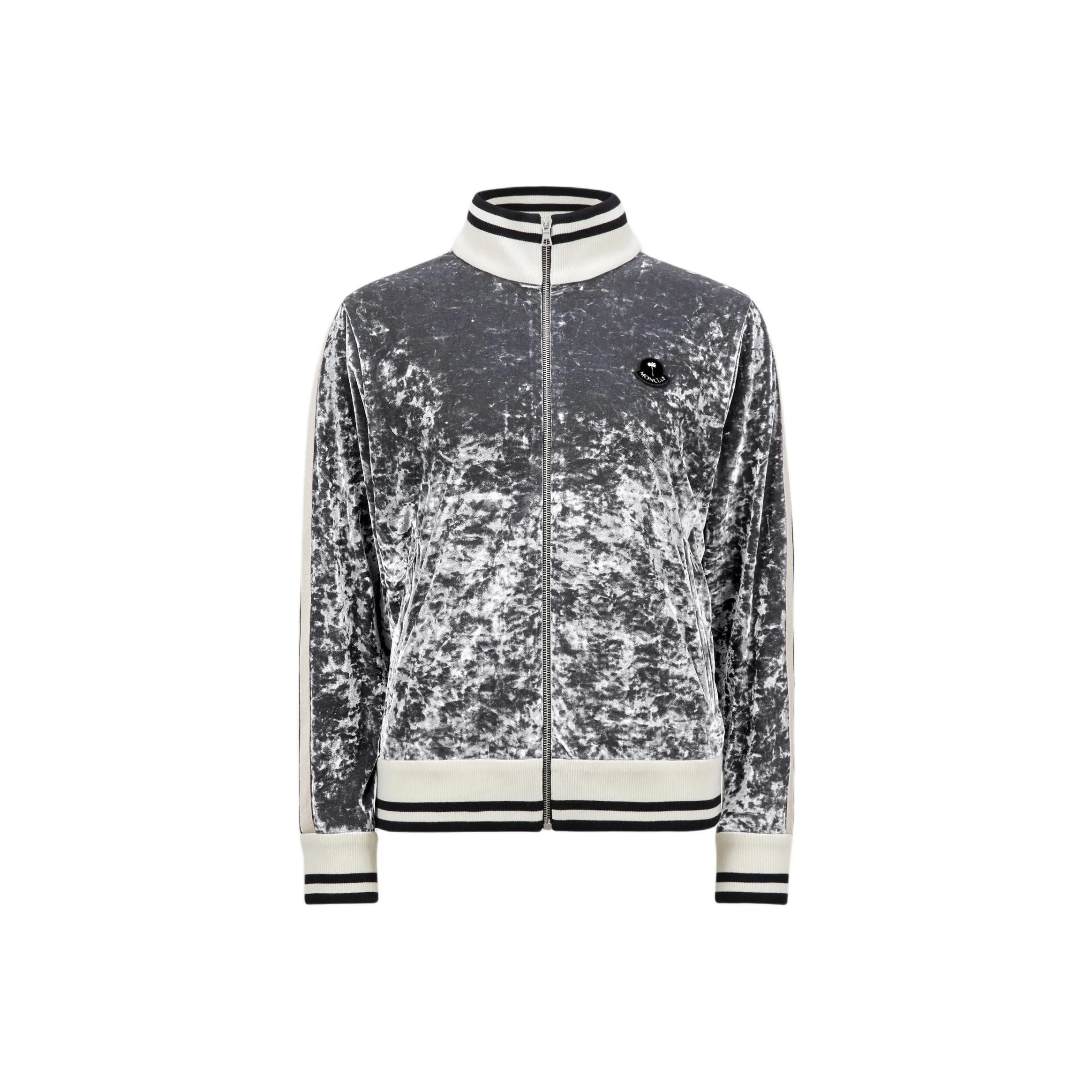 Moncler Genius Moncler X Palm Angels Chenille Zip Up Sweashirt