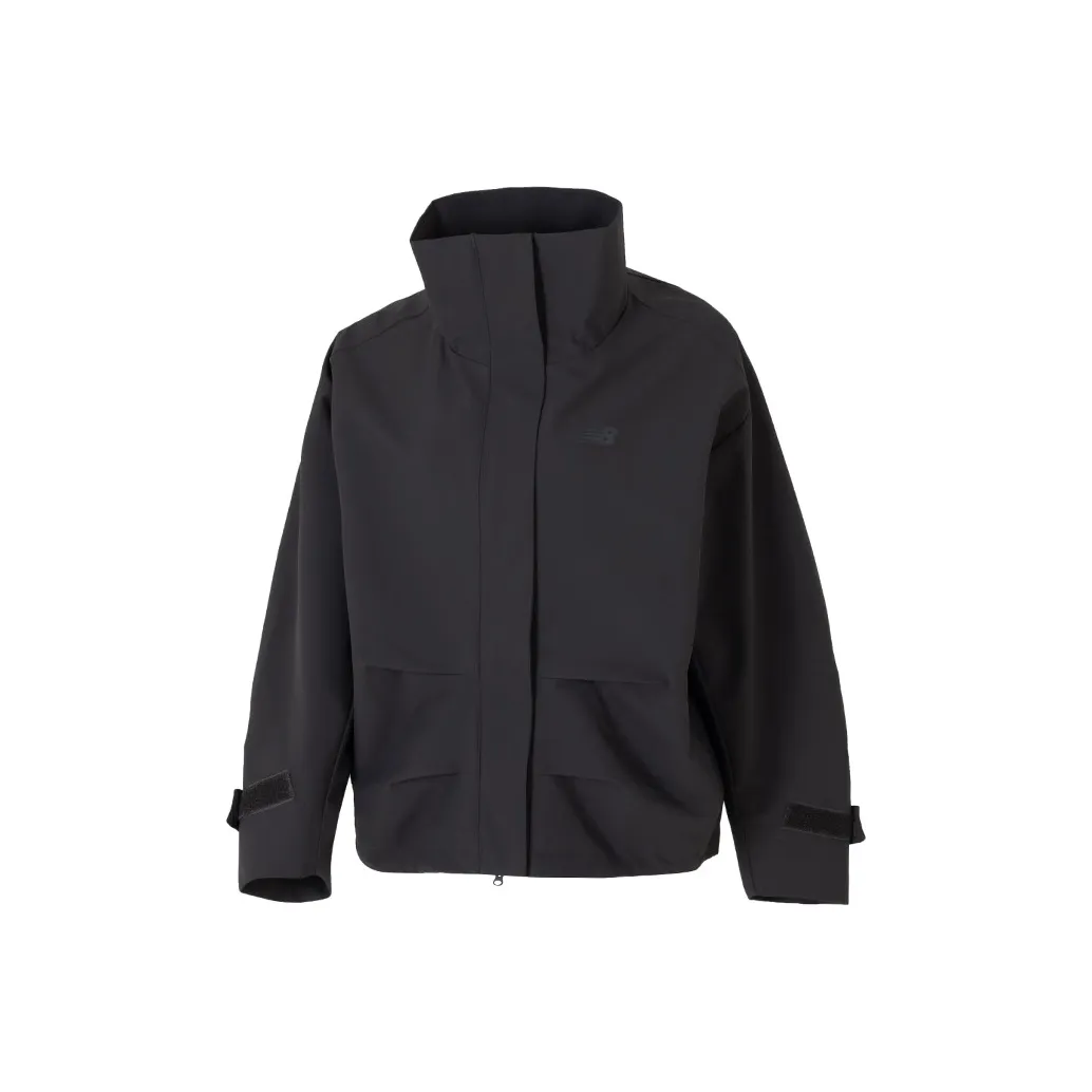 New Balance совместная куртка Женская Черная Серый