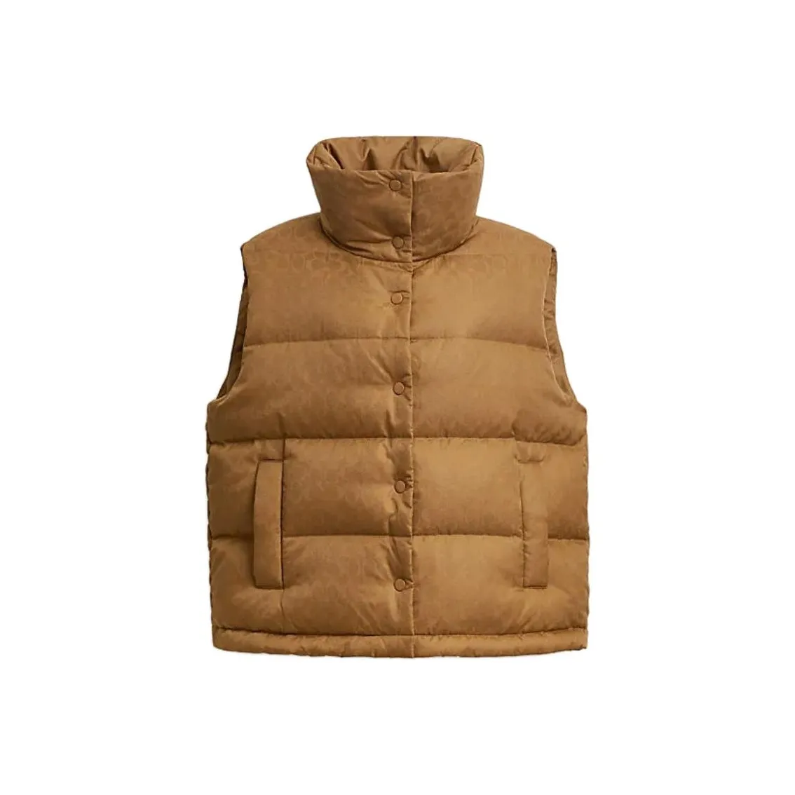 COACH FW24 Пуховик Женские Milk Tea