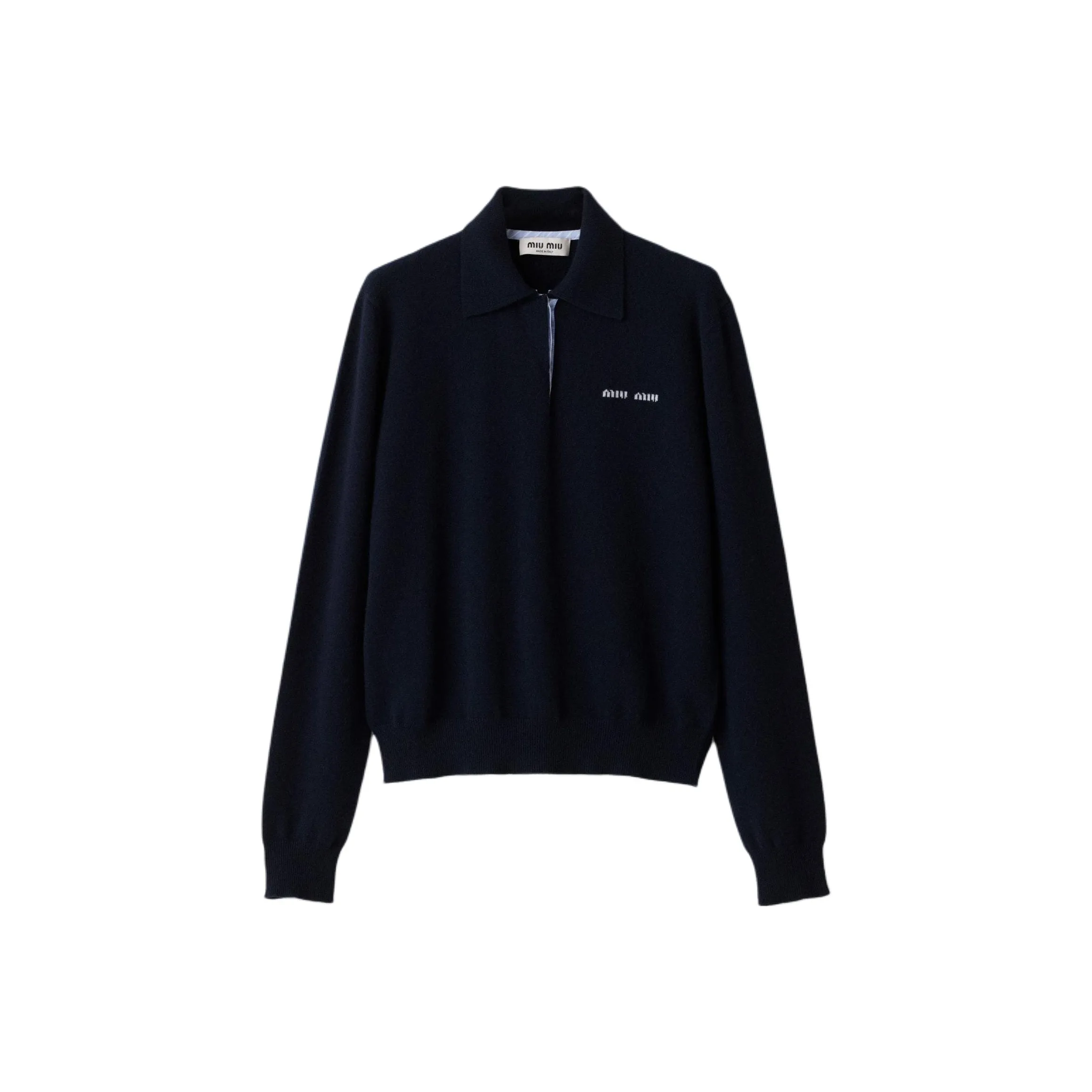 MIU MIU Cashmere Polo Shirt
