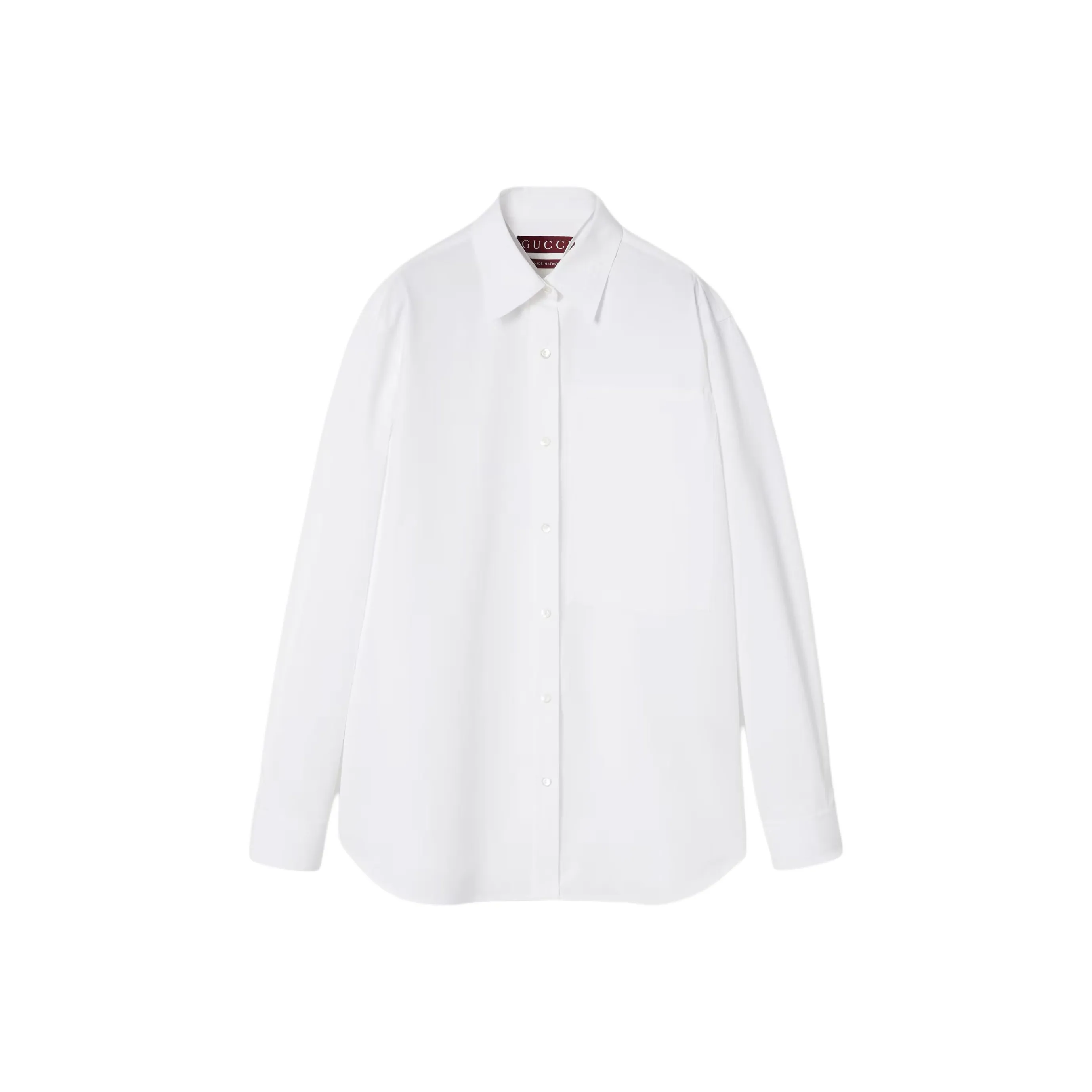 GUCCI Collared Long Sleeve Shirt