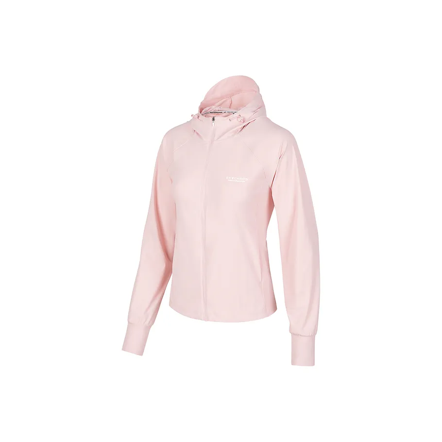 Skechers Куртки и Пальто Женские Нюдово-розовый