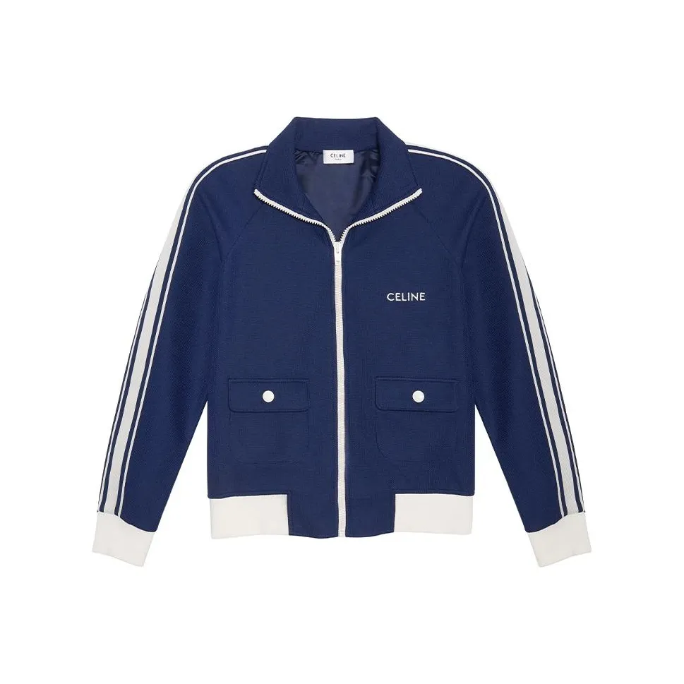 CELINE SS23 Jackets Coats Women's Blue