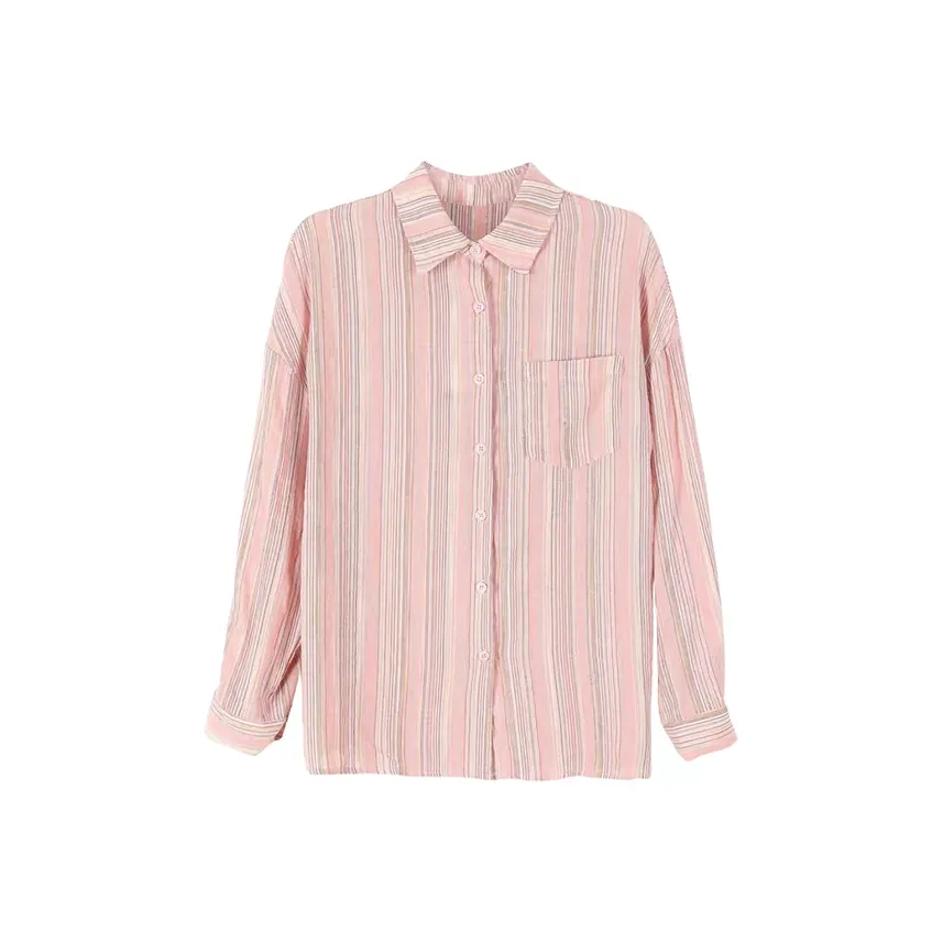 Vine Color Розовые Женские Рубашки