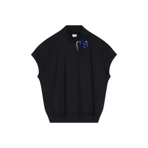 DRIES VAN NOTEN Черные Женские Рубашки T