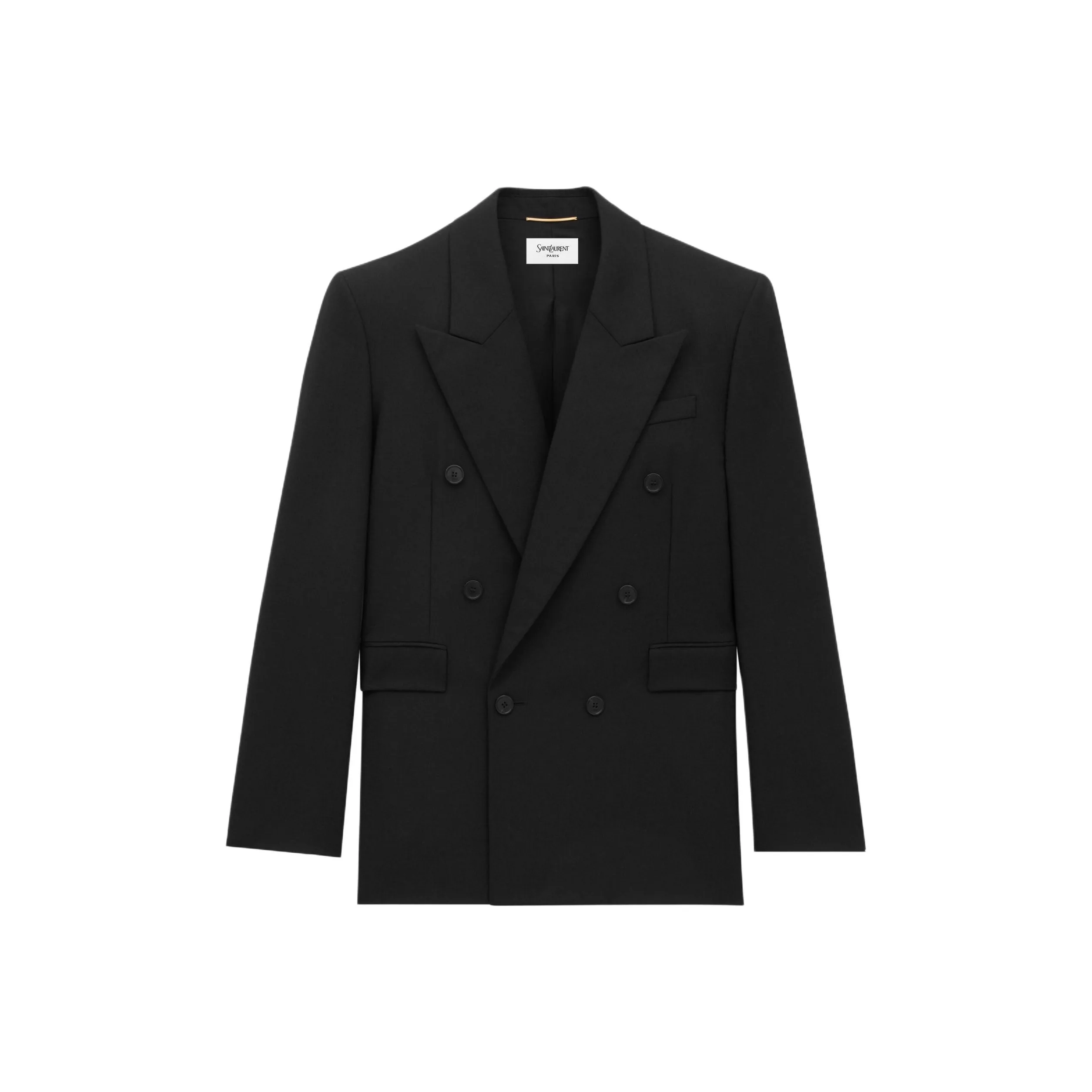 SAINT LAURENT Double Breasted Long Sleeved Jacket