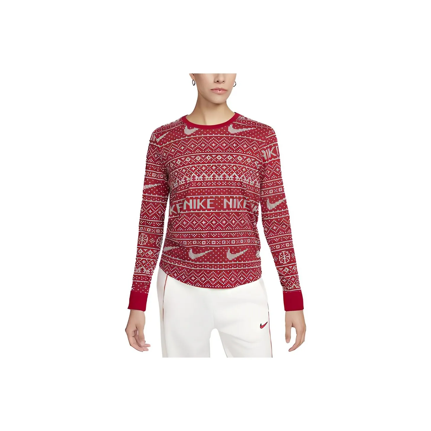 Nike Sportswear Essential Women's Long Sleeve Holiday Top