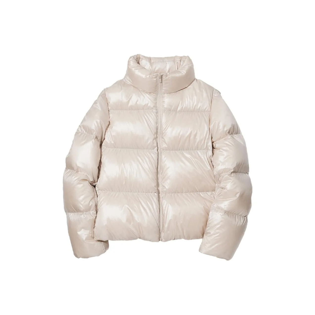UNIQLO Пуховик Женский Айвори