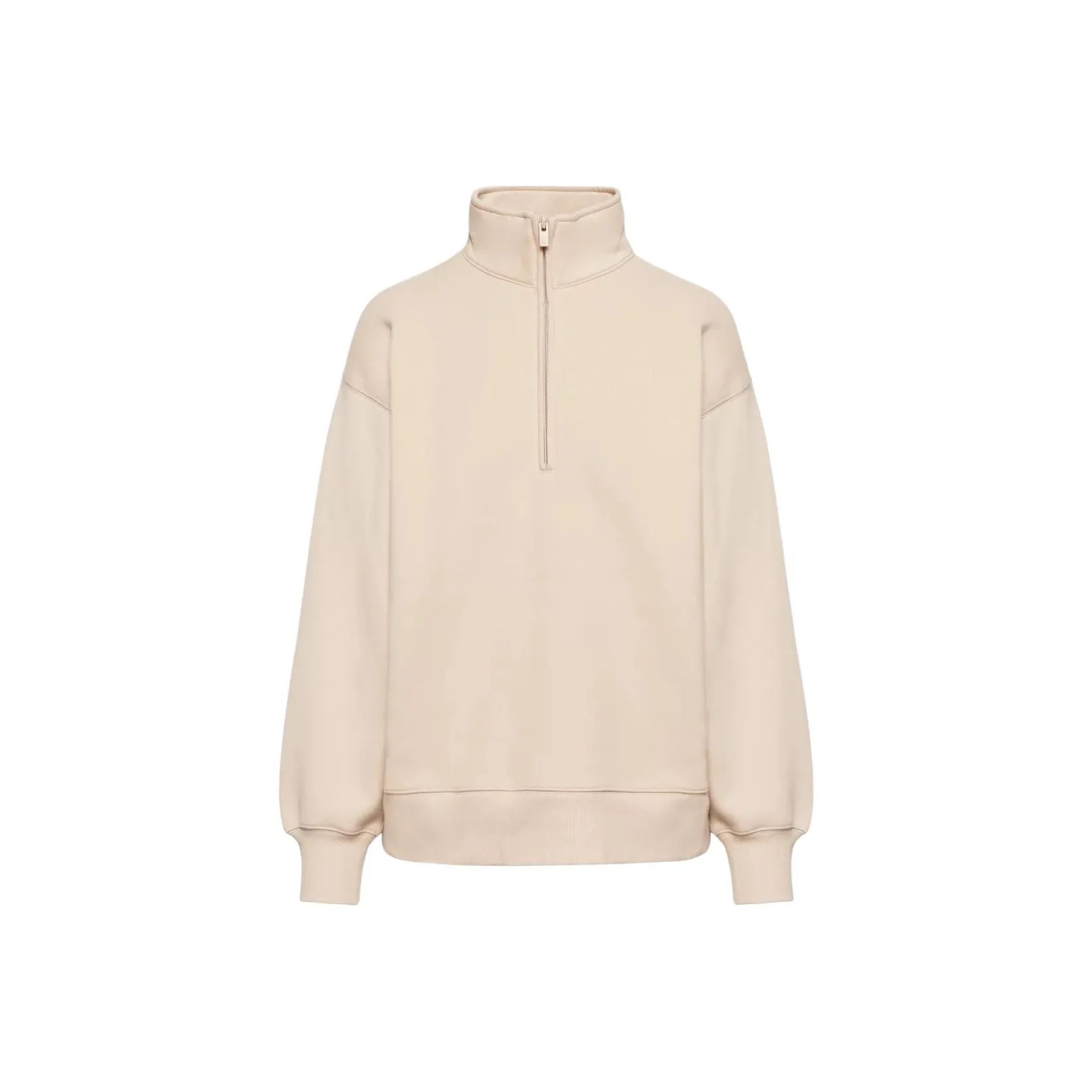 ARITZIA SS24 Cozy Fleece Boyfriend 1/2 Zip Sweatshirt Sweatshirt Women's