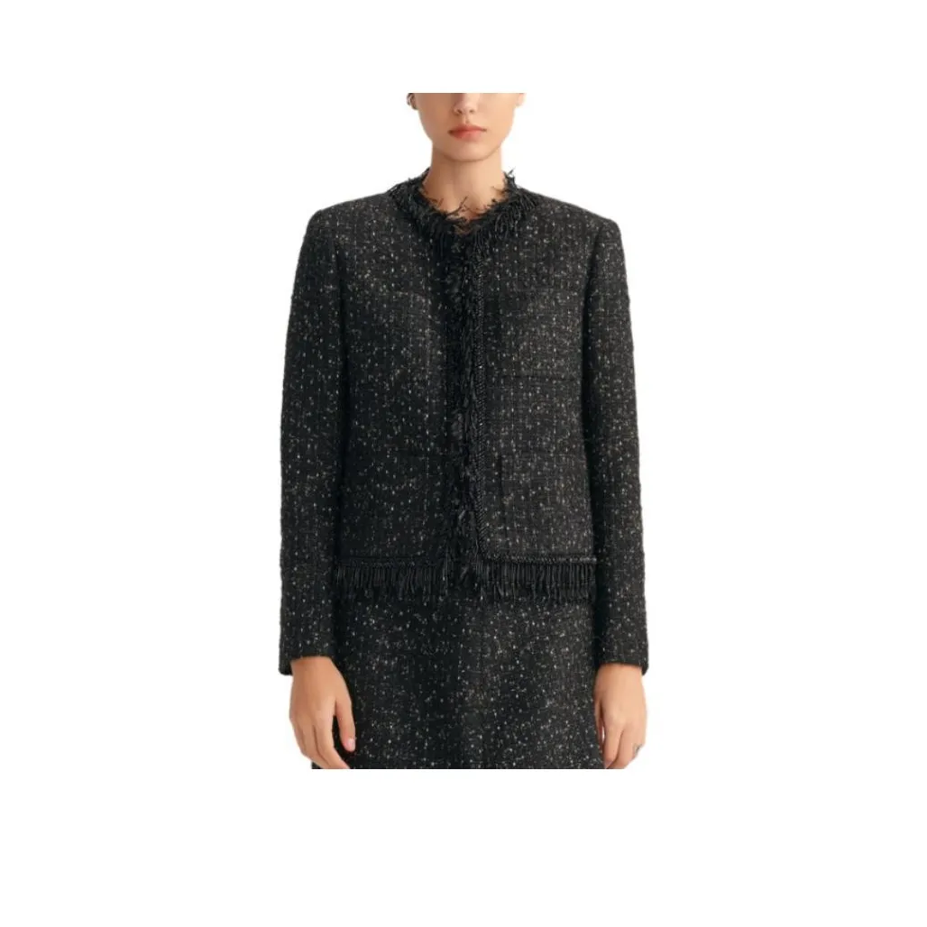 KARL LAGERFELD FW23 Куртки и пальто Женские Черный