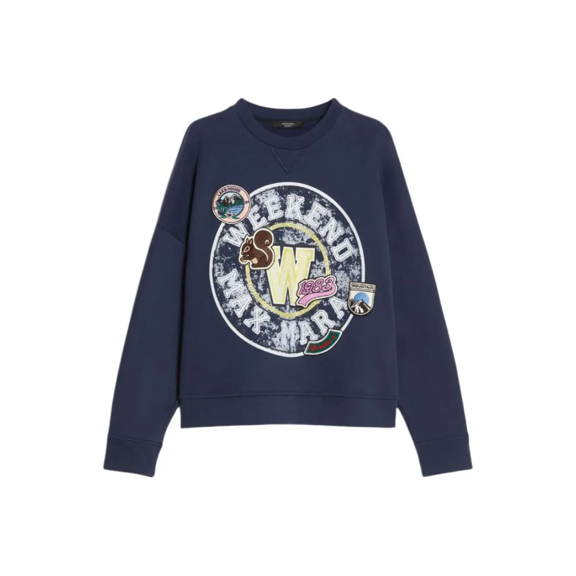 WEEKEND MaxMara Толстовка Женская Морской Синий