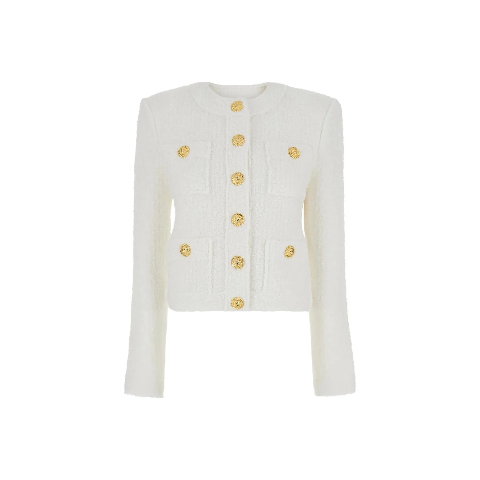 BALMAIN Miami Tweed 4 Pocket Jacket