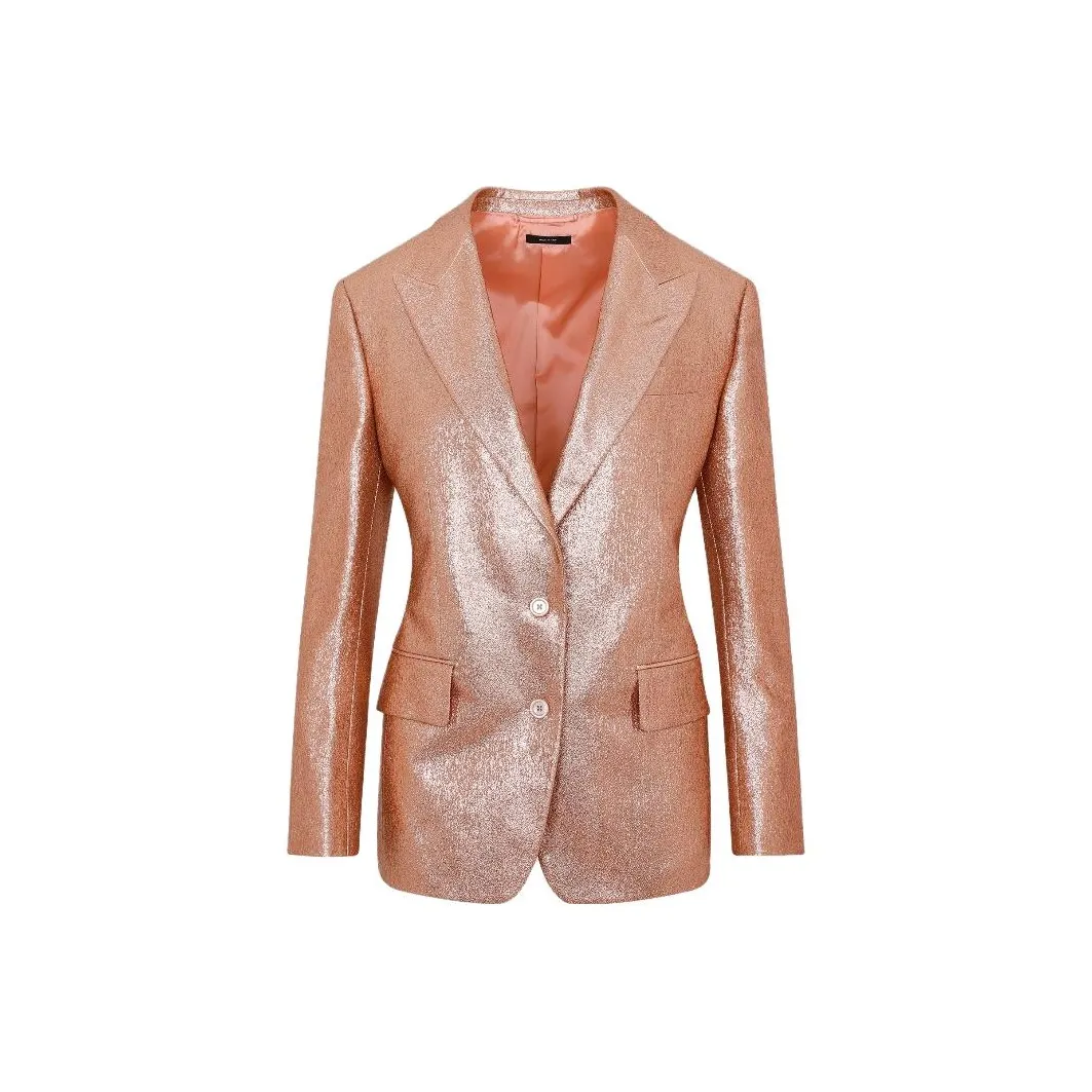 TOM FORD Single Breasted Glitter Detailed Blazer