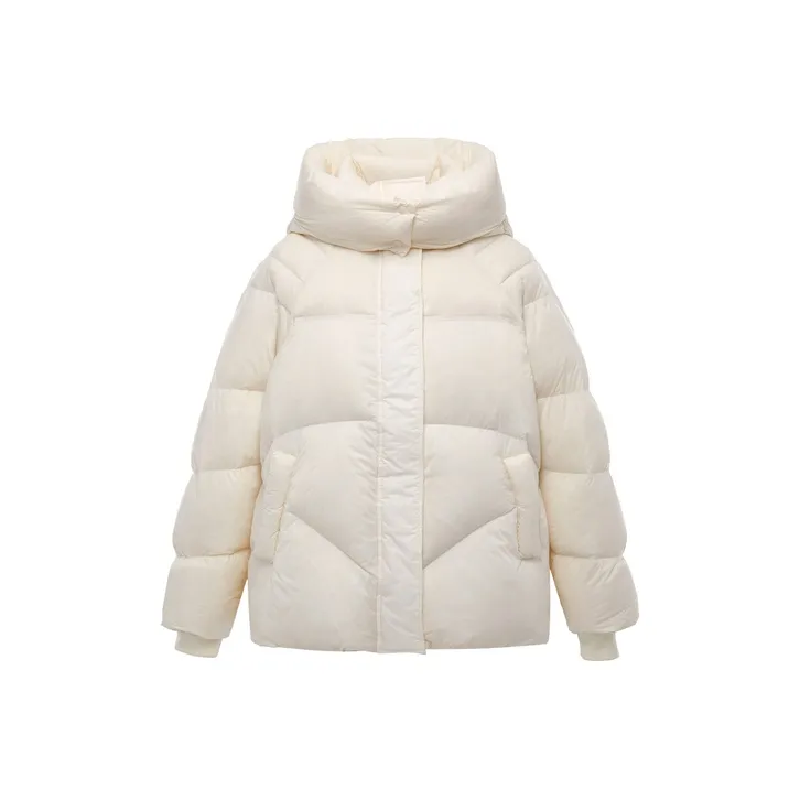 PEACEBIRD Loose Fit Down Jacket Lightweight No Pilling Anti Pilling Women's