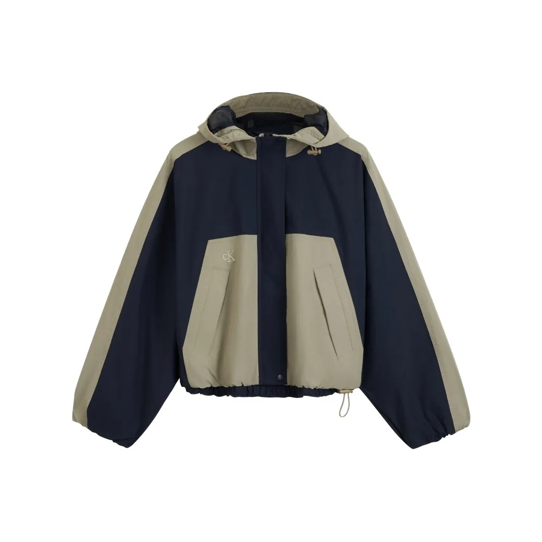 CALVIN KLEIN SS25 Куртки и Пальто Женские Laurel Коричневый Темно-синий Синий