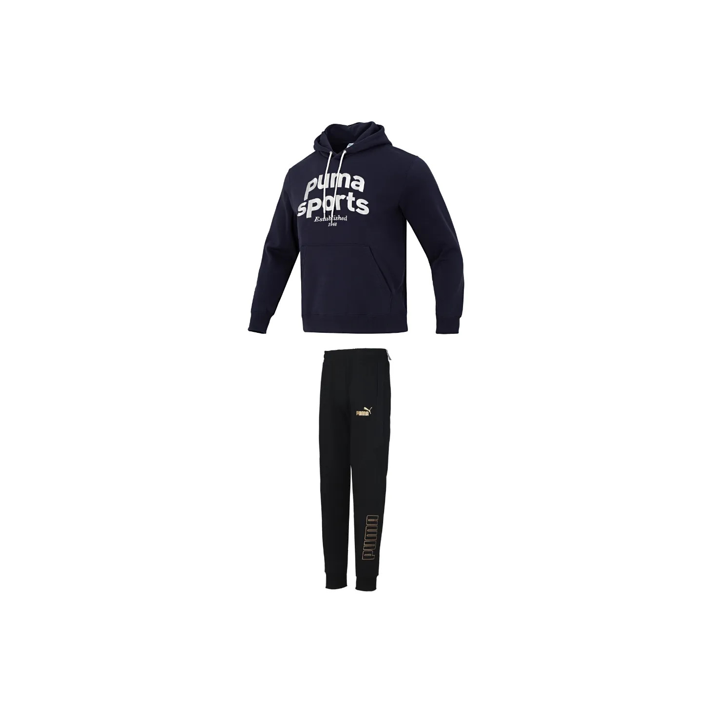 PUMA Повседневная спортивная одежда Мужская Черная