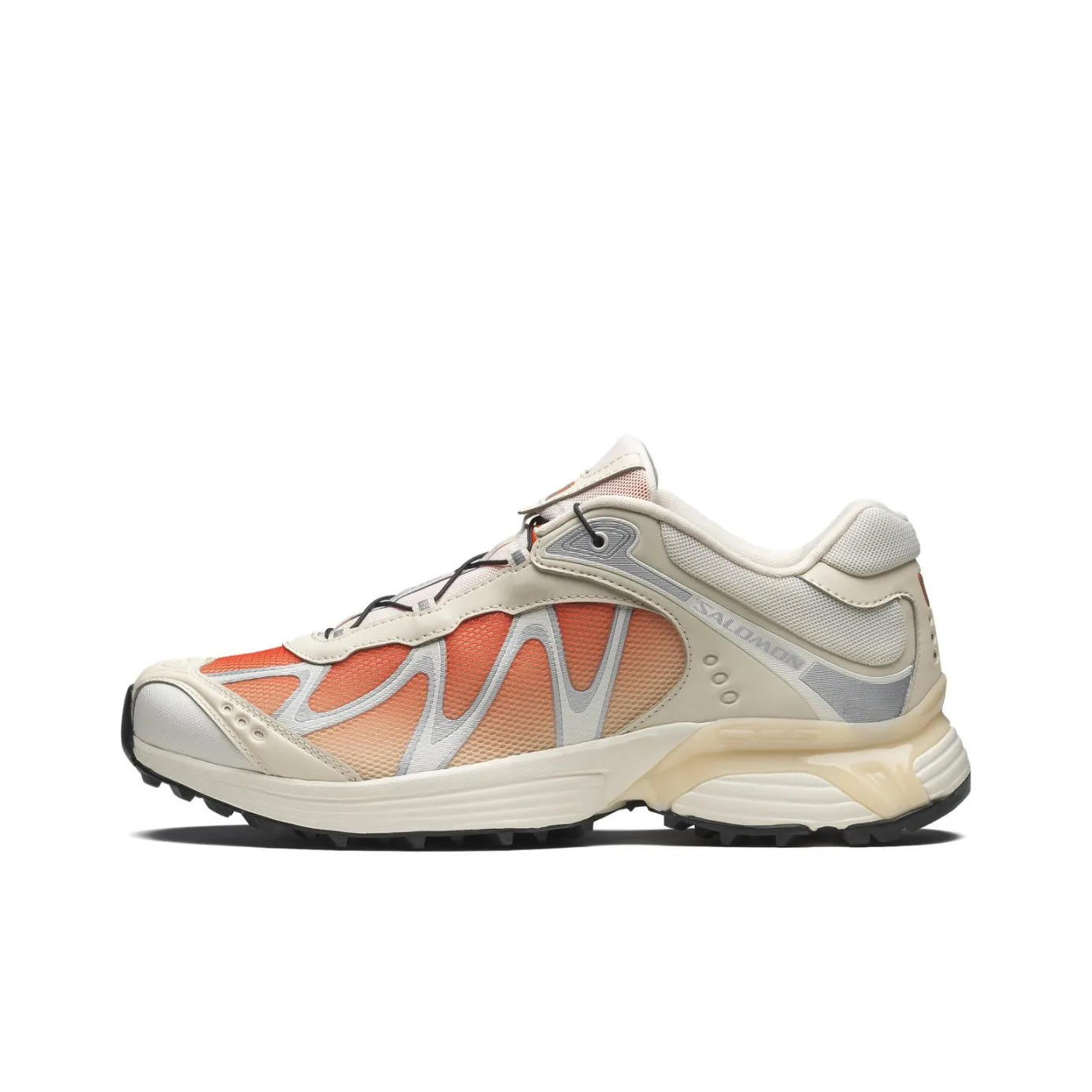 SALOMON XT WHISPER Anti Slip Wear Resistant Low Top Casual Running Shoes Unisex Pink Orange