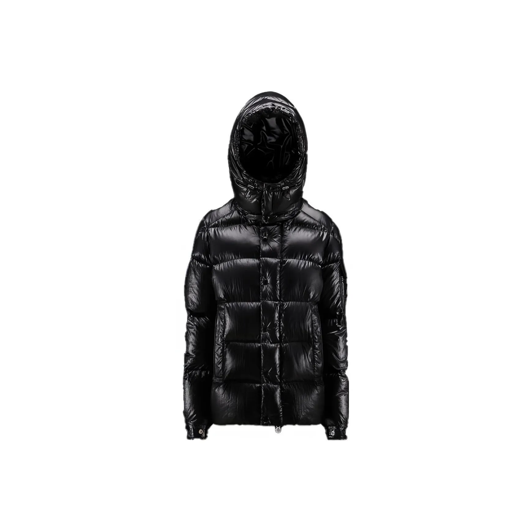 Moncler Women's Maya 70th Anniversary Special Edition Short Down Jacket Black