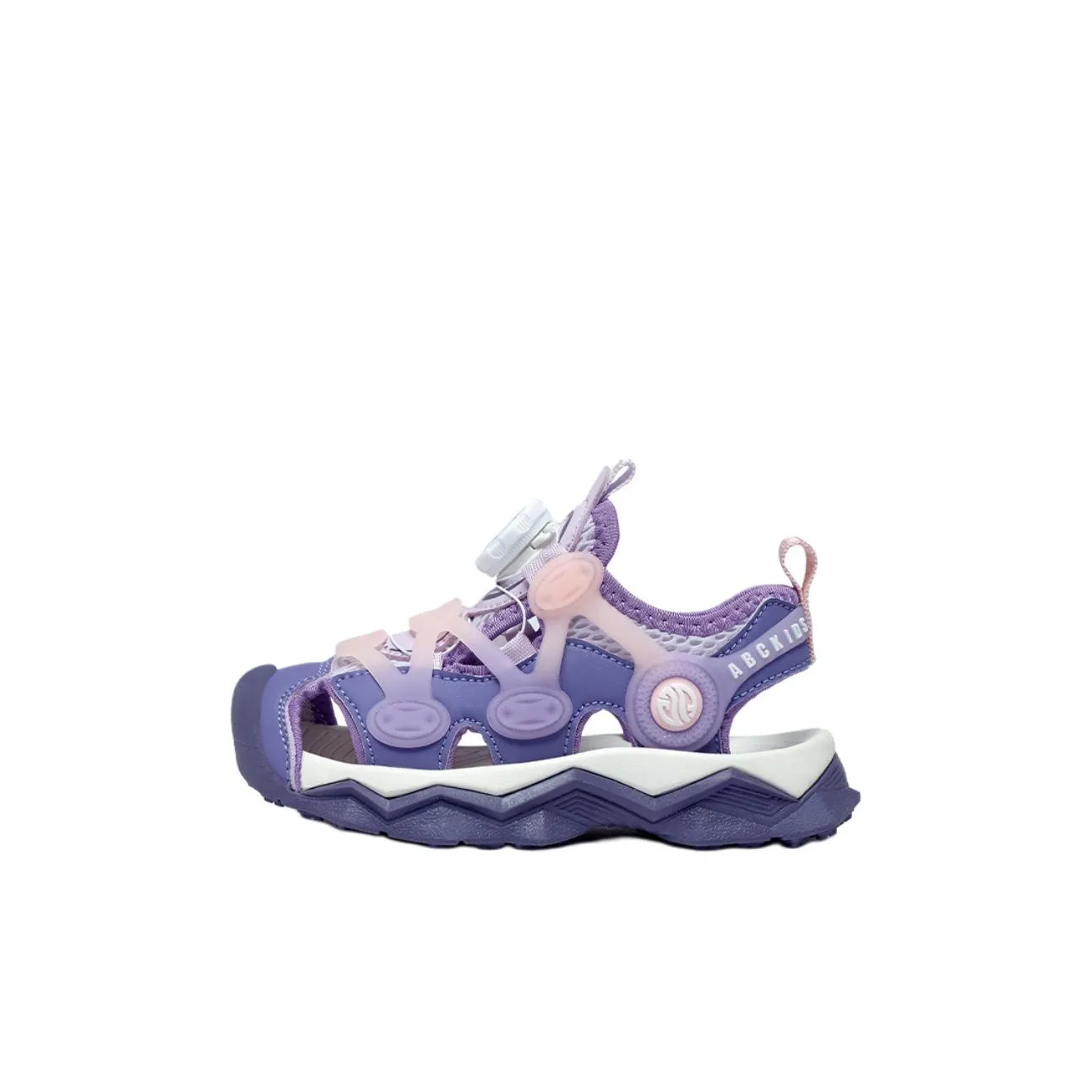 ABC KIDS Амортизация и Дышащие Детские Сандалии Розовые Фиолетовые Детские