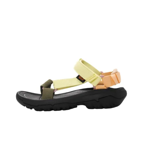 Teva Hurricane XLT2 Пляжные сандалии Черно-желтые Женские
