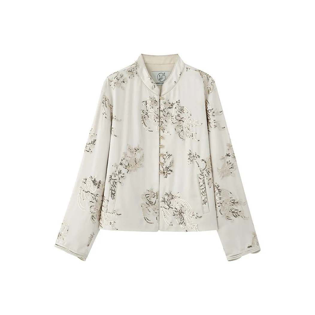 Luqingyi Shirt Women's Embroidered Sequins