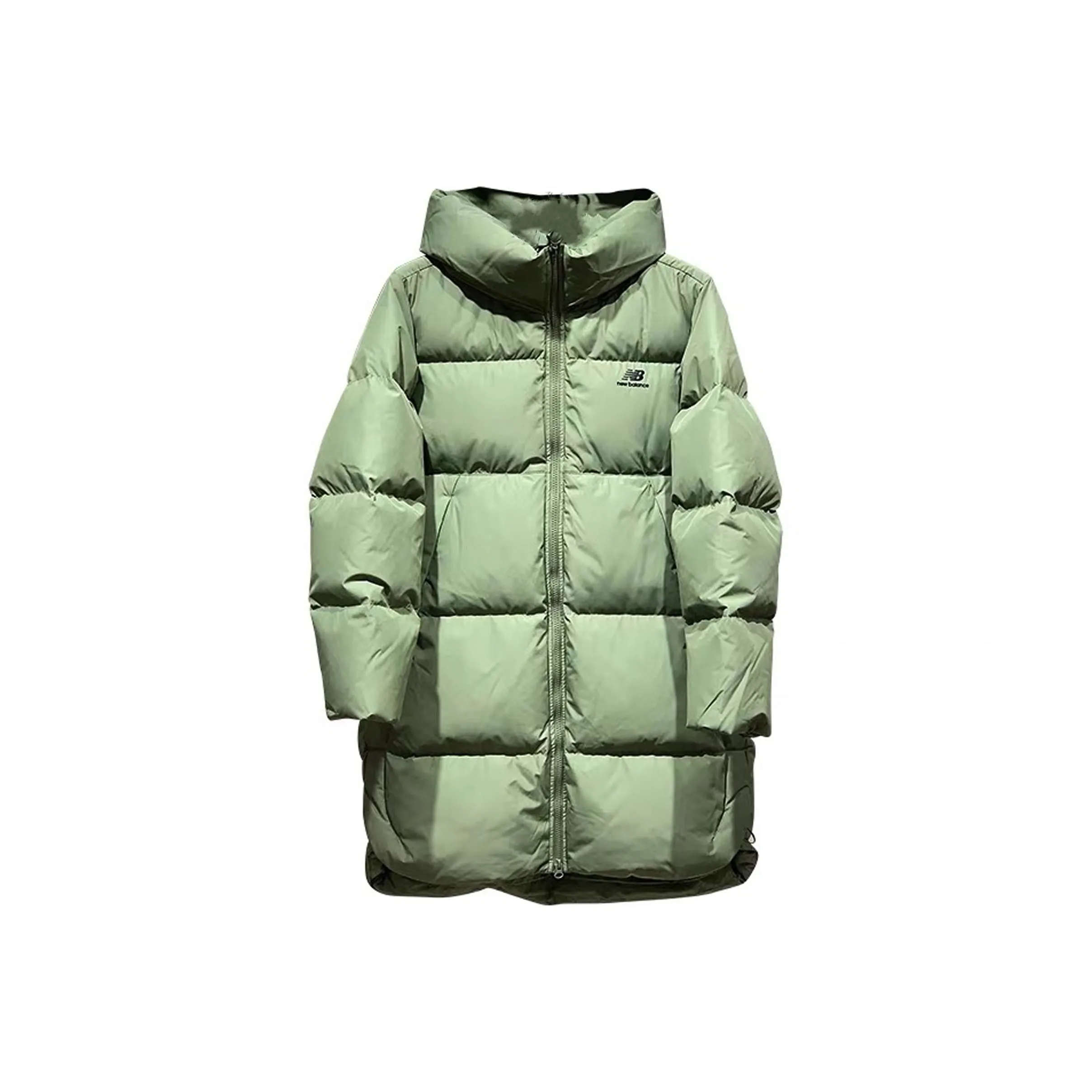 New Balance Армейский зеленый Женские пуховые куртки
