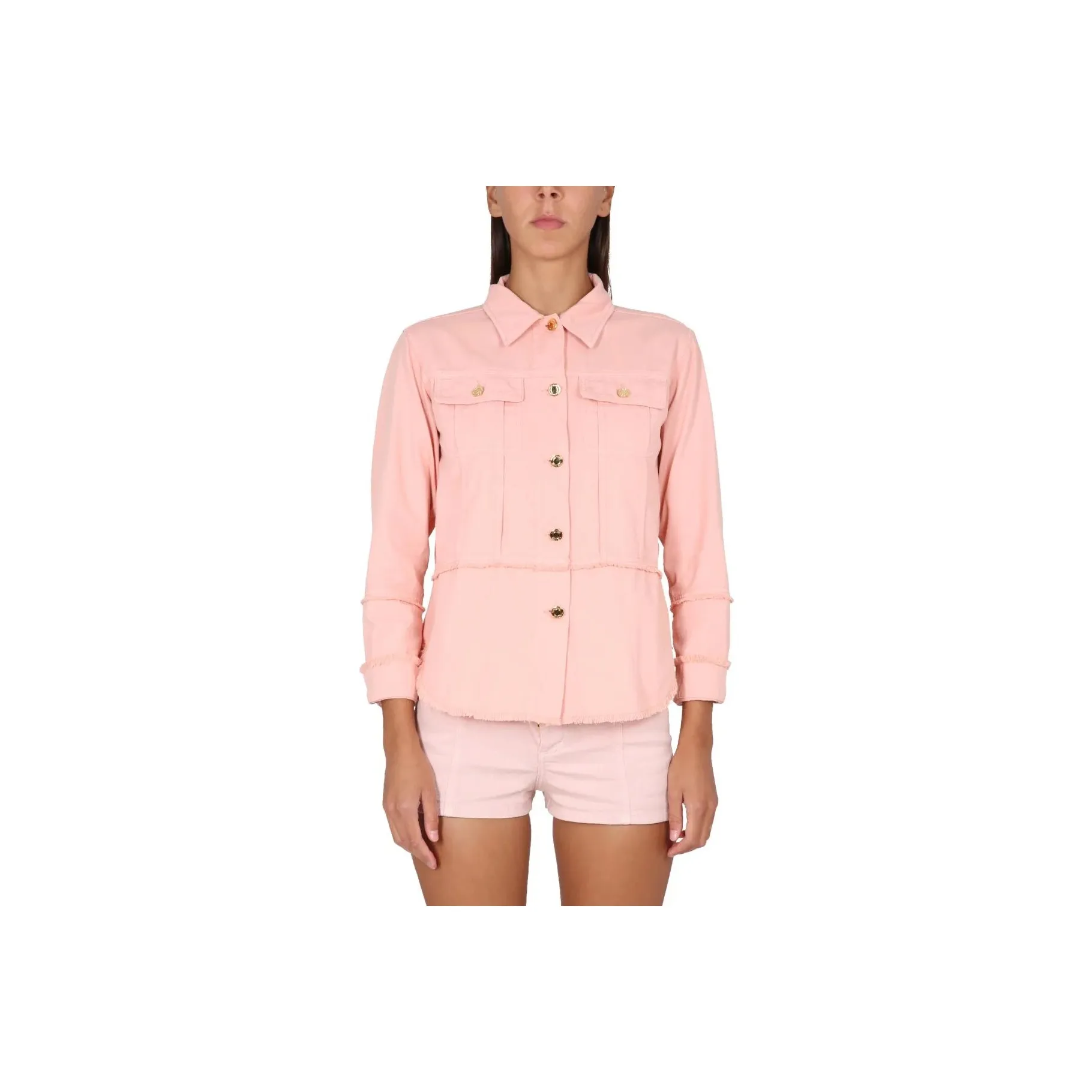 TOM FORD Long Sleeved Buttoned Denim Shirt